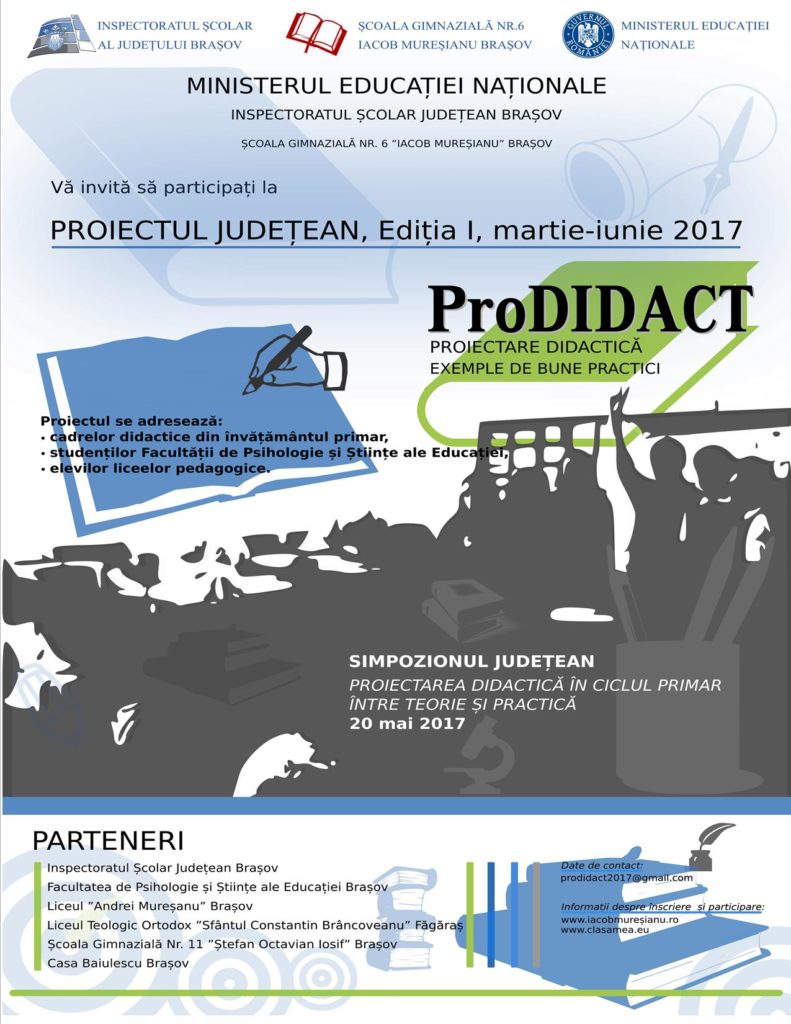 Afis proiect ProDidact